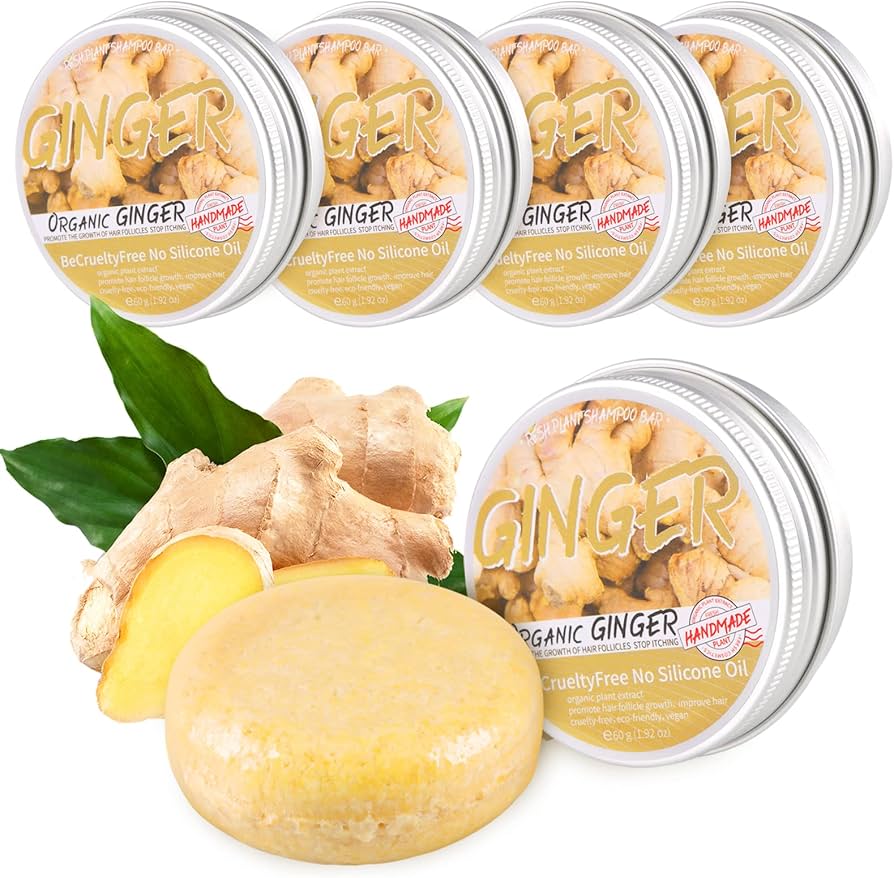 Anti-Hair Loss Ginger Shampoo Bar