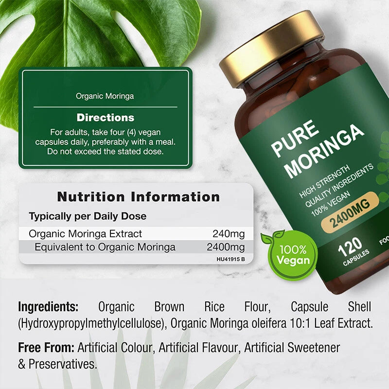 Organic Moringa Capsules