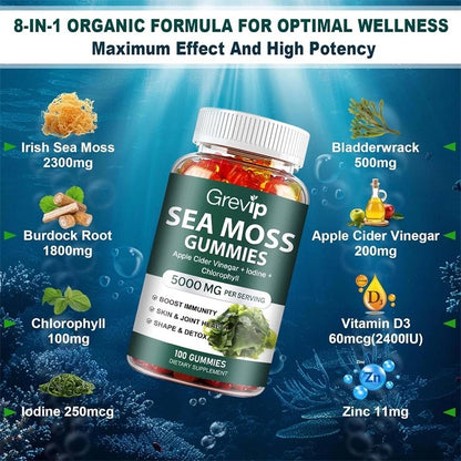 8-in-1 Sea Moss Gummies