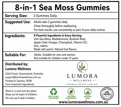 8-in-1 Sea Moss Gummies